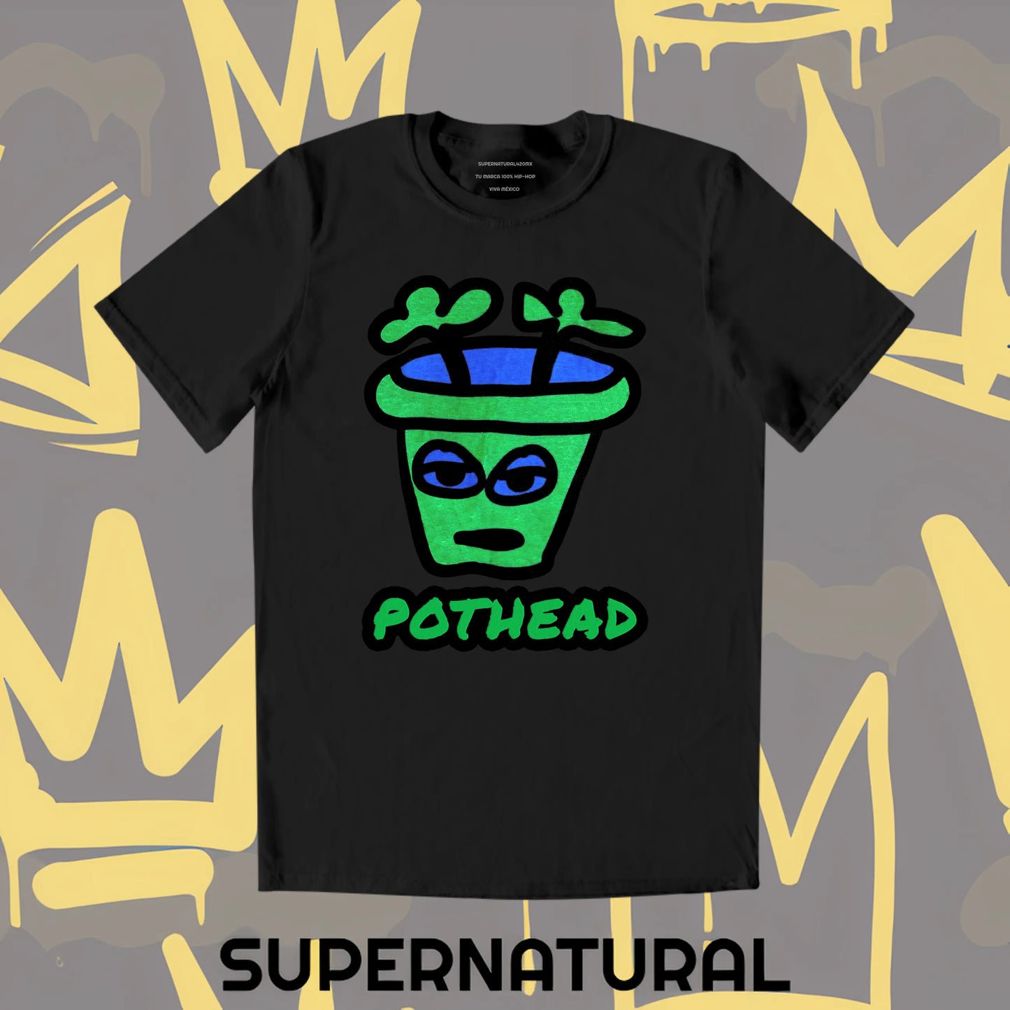 "Pothead" T-Shirt - SUPERNATURAL420MX