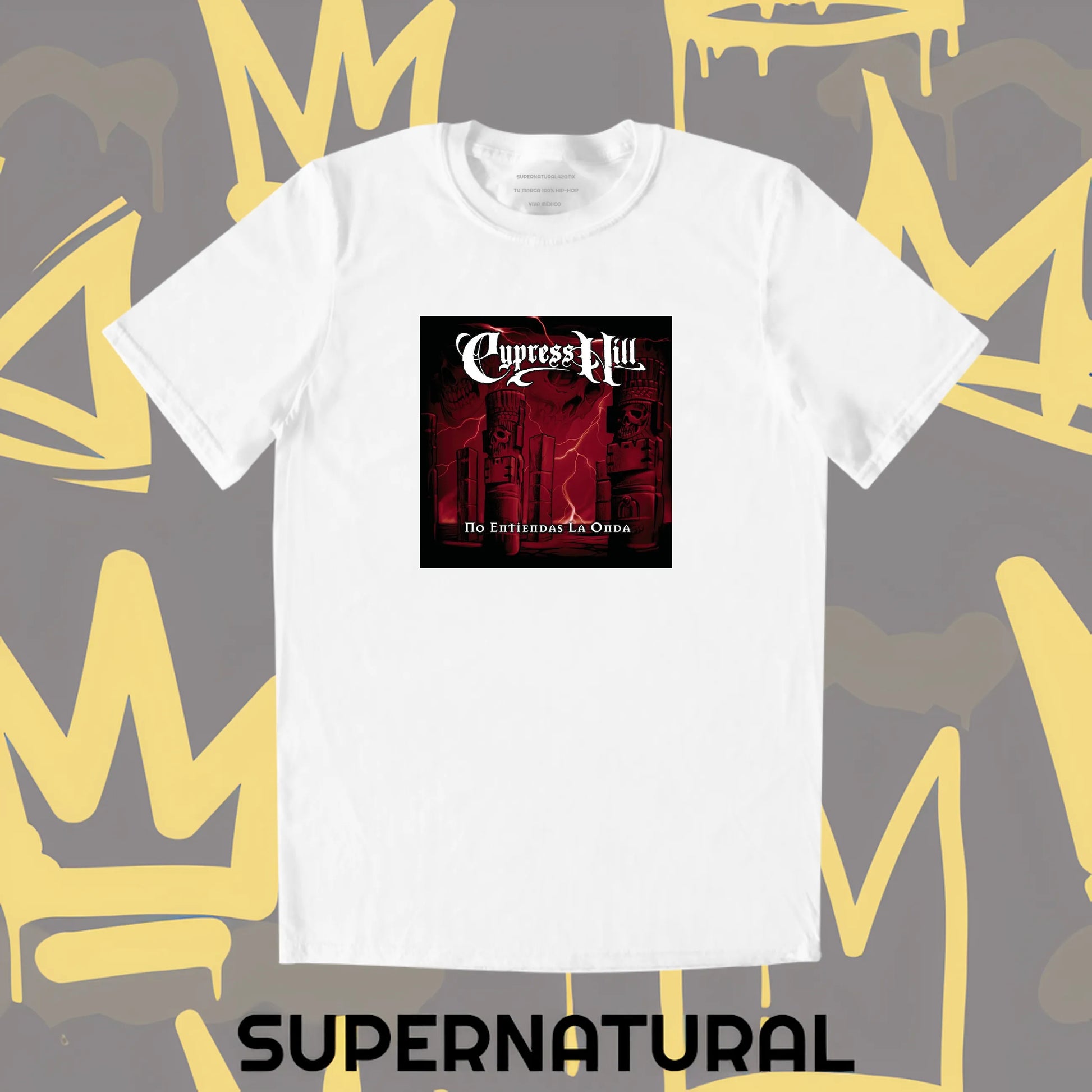 "Cypress Hill - No Entiendas La Onda" T-Shirt - SUPERNATURAL420MX
