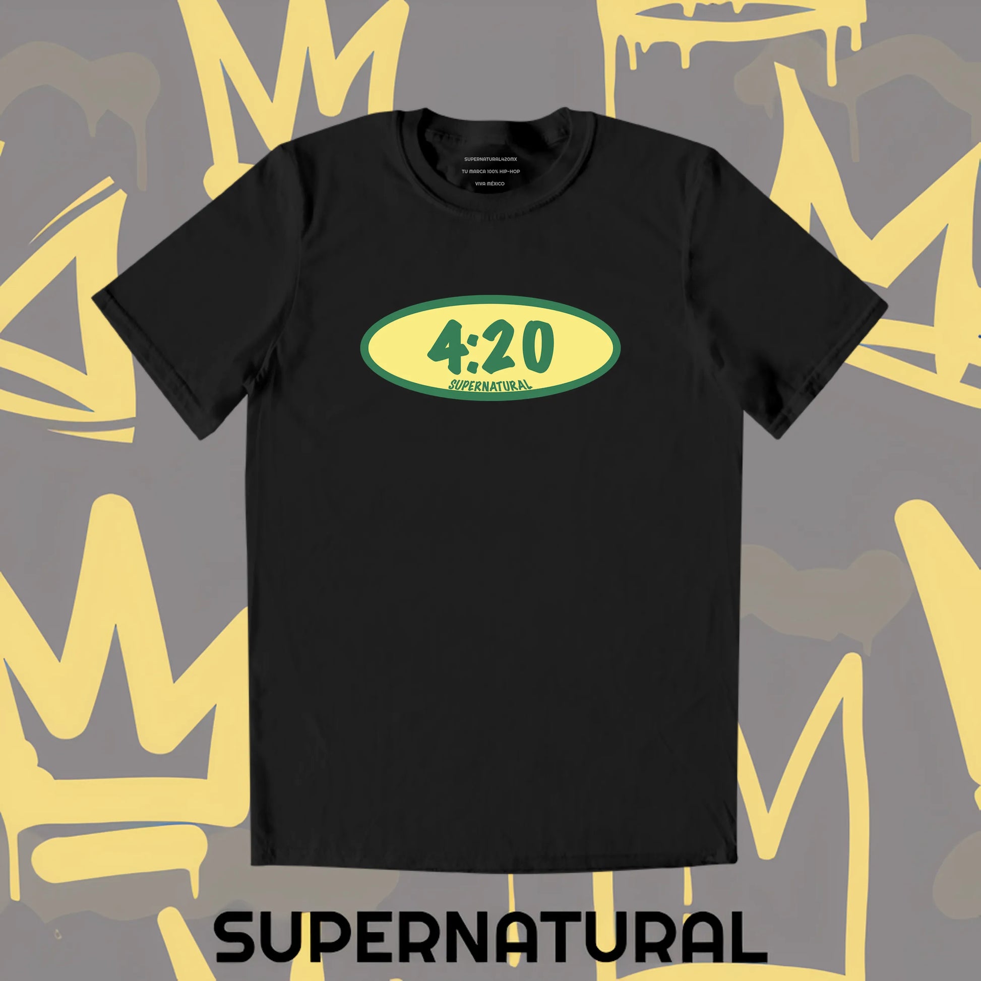 "4:20" T-Shirt - SUPERNATURAL420MX