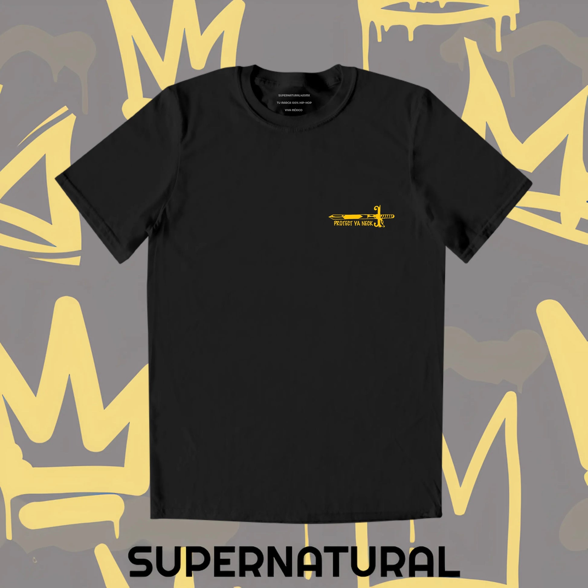 "Wu-Tang Clan - Protect Ya Neck" T-Shirt - SUPERNATURAL420MX