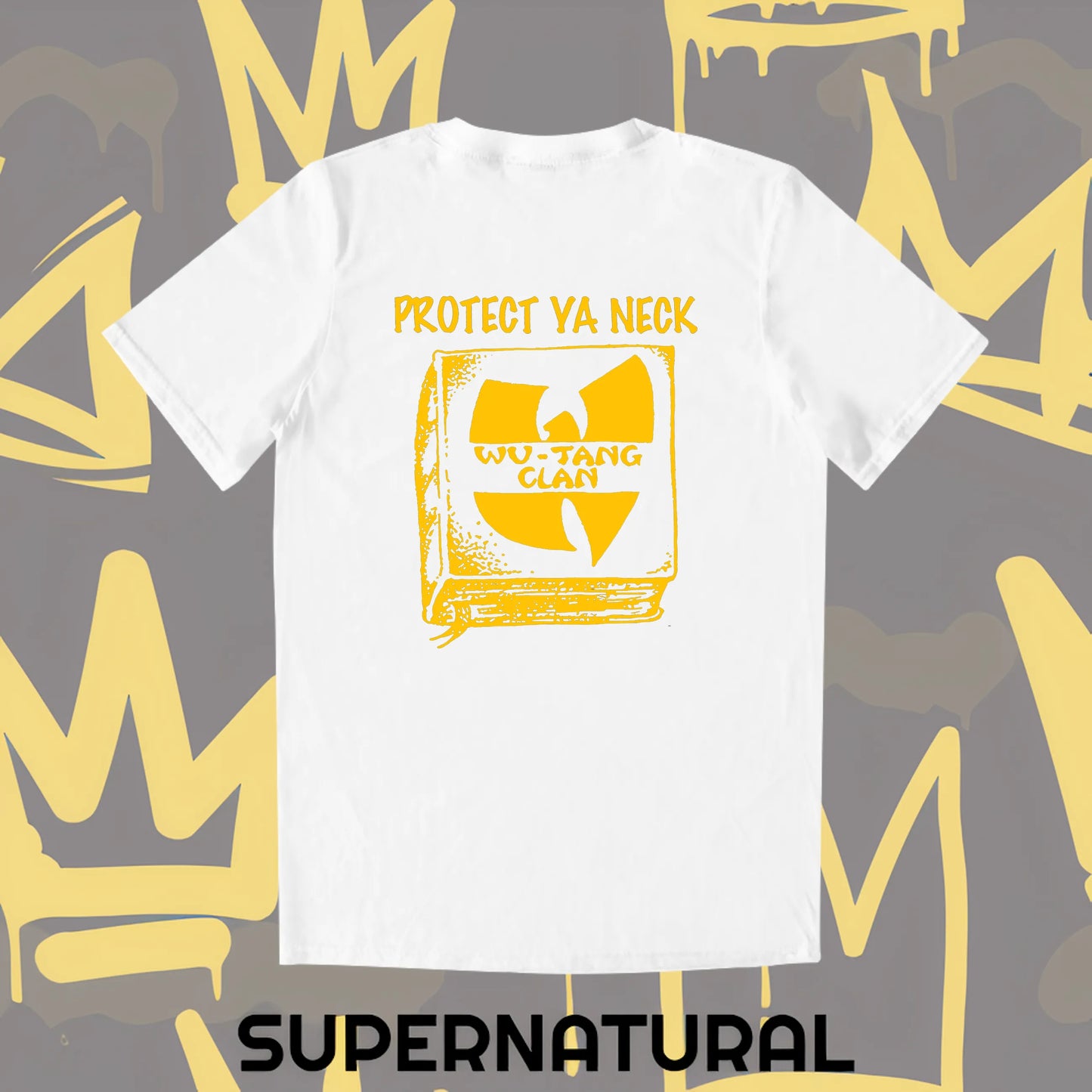 "Wu-Tang Clan - Protect Ya Neck" T-Shirt - SUPERNATURAL420MX