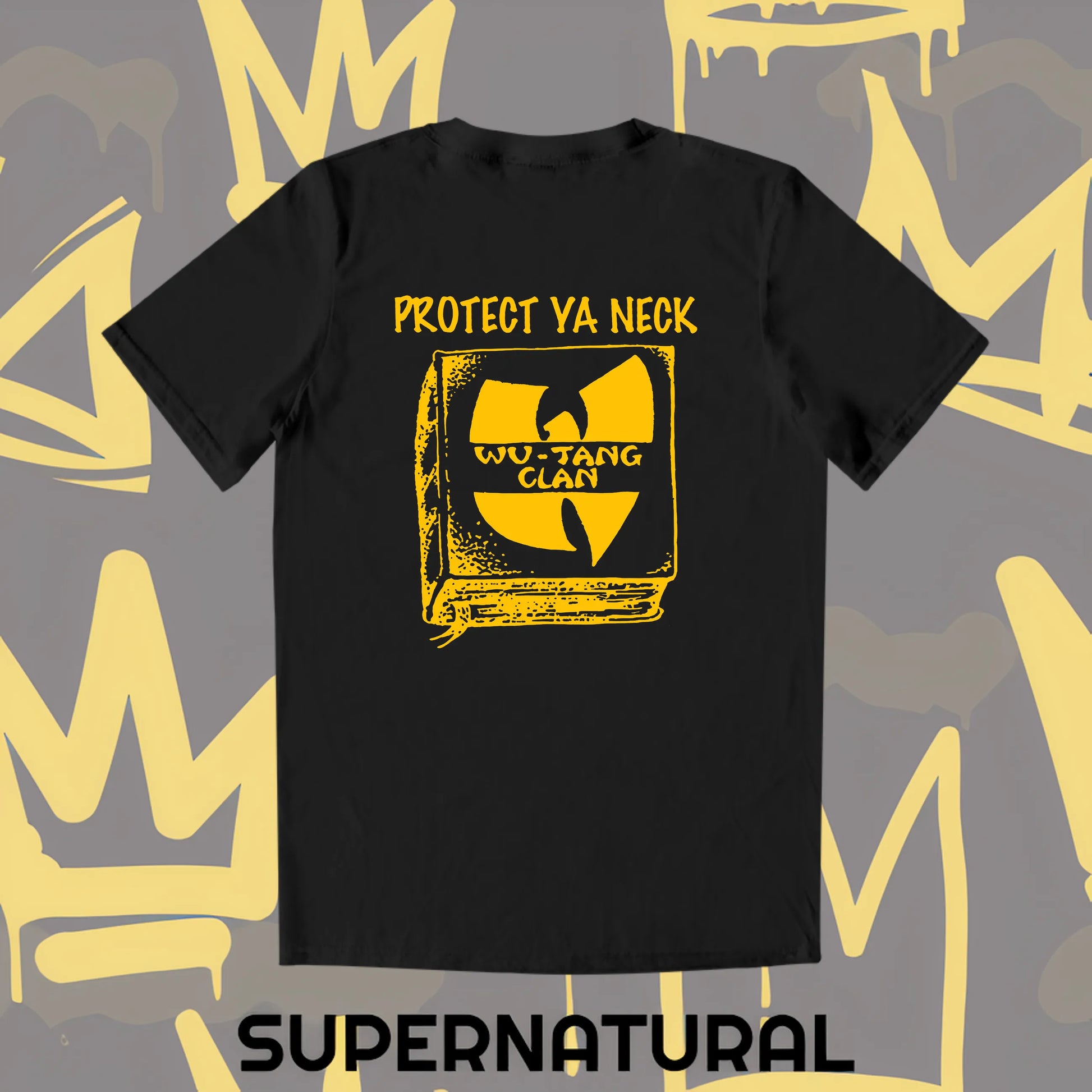 "Wu-Tang Clan - Protect Ya Neck" T-Shirt - SUPERNATURAL420MX